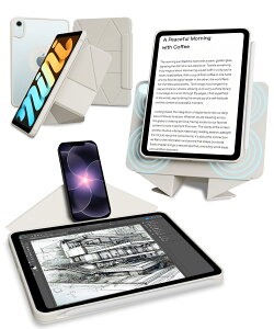 MS factory iPad mini7 �P�[�X (A17 Pro 2024 ��7����) mini6 (2021 ��6����) �p ������ ���� �J�o�[ ���p�x �X�^���h �c�u�� ���u�� ���̓}�O�l�b�g�z�� ���^ �ϏՌ� �I�[�g�X���[�v �A�C�p�b�h�~�j mini 7 6