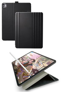 �G���R�� ipad pro 13�C���` (M4) 2024�N���f�� �P�[�X 8�i�K�̊p�x�����\ �y�����[ �t���b�v�t�� TB-A24PLWVDBK