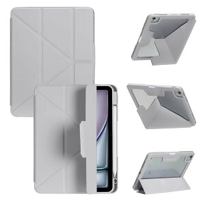 iPad Air 11�C���` �P�[�X M4/M3/M2�EiPad Air ��5/4����EiPad Pro 11�C���`(2018)��p ���C�g�O���[
