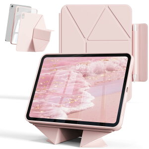 zoyu �Ή�iPad Air 11�C���` �P�[�X M4/M3/M2 2026/2025/2024 �Ή�iPad Air 5/4 ���p�x���� �s���N
