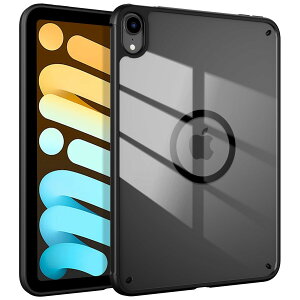 YINLAI iPad Mini 7 �P�[�X (A17 Pro 2024) /iPad Mini 6 (2021) �݊��\ ��7����/��6���� �Ή� �ی�J�o�[ ���� �u���b�N�N���A�bApple Pencil�Ή��E�y���V�����[�t���bMagsafe �}�O�Z�[�t�Ή��E�}�O�l�b�g�E��