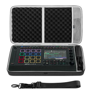 Geekria �I�[�f�B�I �C���^�[�t�F�[�X �L�������O�P�[�X Akai Professional MPC Live III �ƌ݊������� EVA �n�[�h�V�F�� �|�[�^�u�� �g���x���o�b�O (�_�[�N�O���[)