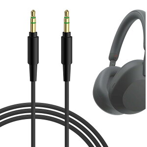 Geekria �P�[�u���i�C�����ґg�݊��� �I�[�f�B�I�R�[�h �\�j�[ Sony Inzone H9 II, WH-1000XM6, WH-1000XM5, WH-1000XM4, WH-XB910N, WH-XB900N, WH-CH720N �ɑΉ� �w�b�h�z���P�[�u���A3.5mm�ɓK������ 1.2 m