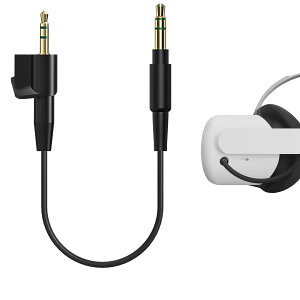 Geekria VR �V���[�g �I�[�f�B�I �P�[�u�� Oculus Quest 2�AHTC Virtual Reality�A�{�[�Y Bose AE2�AAE2i �w�b�h�Z�b�g�A2.5mm �I�X - 3.5mm �I�X �R�[�h�A�w�b�h�t�H���p TRS & TRS �����p�P�[�u�� (1FT) �ɑΉ�
