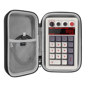 Geekria �e���L�[�P�[�X�A8BitDo Retro 18 ���J�j�J���e���L�[�AEPOMAKER EK21 �e���L�[�L�[�{�[�h�Ή��A�|�[�^�u���e���L�[�g���x���o�b�O (�_�[�N�O���[)