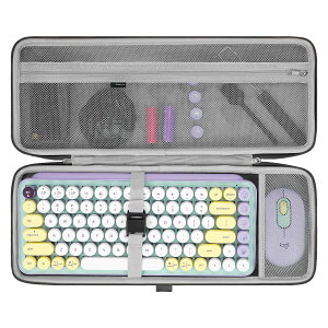 Geekria 75% �L�[�{�[�h�P�[�X�A�n�[�h�V�F���g���x���L�����[�o�b�O�A�R���p�N�g��84�L�[�R���s���[�^�[���J�j�J���Q�[�~���O�L�[�{�[�h�p�A���W�N�[�� Logicool POP Keys/POP ICON Combo/MX Mechanical M