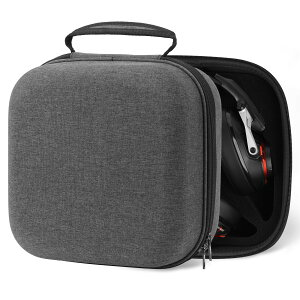 Geekria Shield �w�b�h�z���P�[�X �[���n�C�U�[ Sennheiser HD 820�AHD 800 S�AHD 660 S�ȂǂɑΉ� �[ �P�[�u�����[�t���n�[�h�V�F���E�g���x���L�������O�P�[�X�i�_�[�N�O���[�j