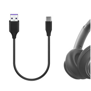 Geekria �[�d�P�[�u�� �݊��� Type-C �[�d�R�[�h USB to USB-C �A���J�[ Soundcores V40i, Sleep A30, P41i, Boom 3i, Space One, Space Q45, Q11i, AeroClip, Liberty 5/4, Life P3, K20i, C30i, P30i, A30i �ɑΉ� (��/30cm)