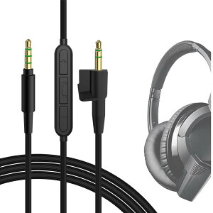 Geekria �P�[�u�� �݊��� �I�[�f�B�I�R�[�h �{�[�Y Bose AE2i, AE2w, AE2 �w�b�h�z���P�[�u���A2.5mm �ɓK������C�����C���}�C�N�Ɖ��ʃR���g���[�� 1.2 m