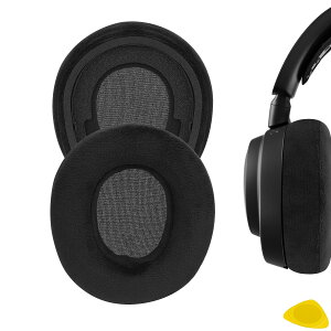 Geekria �C���[�p�b�h �݊��� �p�b�h �X�e�B�[���V���[�Y SteelSeries Arctis Nova Pro Wireless, Nova Elite �w�b�h�z���ɑΉ� �p�b�h �C���[/�C���[�J�b�v (�x���A/�u���b�N�j