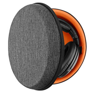 GEEKRIA �P�[�X Sheild �w�b�h�z���P�[�X �݊��� �n�[�h�P�[�X ���s�p �n�[�h�V�F���P�[�X �[���n�C�U�[ Sennheiser HD650, HD600, HD598, HD558, HD518, HD280 Pro �ɑΉ� ���[�|�[�`�t�� (�_�[�N�O���[)