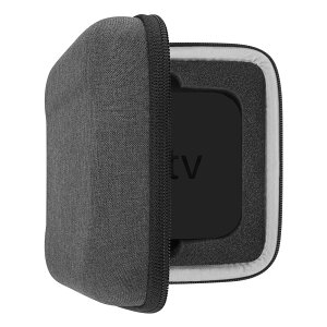 Geekria Shield �L�������O�P�[�X �A�b�v�� Apple TV 4K�Ή� �n�[�h�V�F�����[�o�b�O ���s�p �|�[�`�t�� (�_�[�N�O���[)