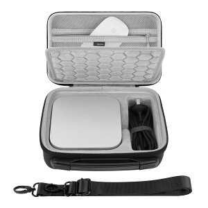 Geekria �f�X�N�g�b�v�R���s���[�^�[ �n�[�h�V�F���P�[�X �A�b�v�� Apple 2026 Mac Mini M5 Pro / M6 / 2024 Mac Mini M4 / M4 Pro�ɑΉ� �g���x���L�������O�o�b�O �}�W�b�N Magic�}�E�X�Ƒ��̃A�N�Z�T���[�ɓK
