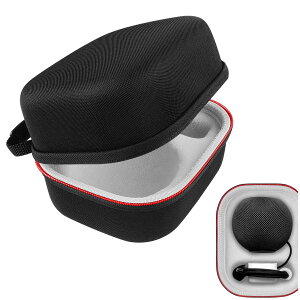Geekria �n�[�h�V�F�� �X�s�[�J�[ �P�[�X �J�o�[ �A�b�v�� Apple HomePod Mini Bluetooth �X�s�[�J�[ �P�[�X�ƌ݊�������A�����p�X�s�[�J�[ �g���x�� �L�����[ �o�b�O (�u���b�N)