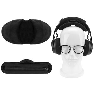 Geekria �w�b�h�o���h�J�o�[ + �p�b�h �Z�b�g �~�f�B�A���w�b�h�Z�b�g �{�[�Y Bose QC 45, QC 35 II, �r�[�c�o�C�h�N�^�[�h�� Beats Studio Pro, WH-1000XM6, 1000XM5, �I�[�f�B�I�e�N�j�J ATH-M50x �ɑΉ� �w�b�h