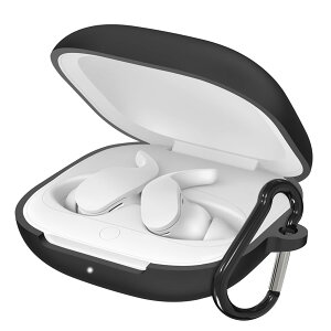 Geekria �V���R�� �J�o�[ �݊��� Beats Fit Pro �Ή� True Wireless Earbuds ���C�����X�C���z���P�[�X�J�o�[ �O���J�o�[ �L�[�z���_�[�t�b�N�t���A�P�[�X�|�[�g�A�N�Z�X�\�A�t�����gLED�� (��)