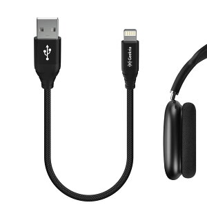 Geekria �[�d�P�[�u�� �݊��� USB �[�d�R�[�h USB to Lightning �A�b�v�� Apple AirPods Max, AirPods Pro, AirPods 2, AirPods, �r�[�c�o�C�h�N�^�[�h�� Beats Solo Pro, Powerbeats Pro, Powerbeats, BeatsX �ɑΉ� (��/30cm)