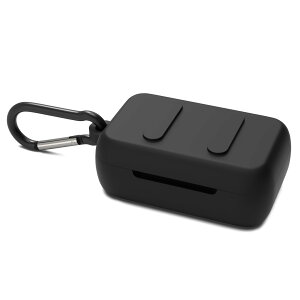 Geekria �V���R���J�o�[ �݊��� �X�J���L�����f�B Skullcandy DIME/2 �Ή� True Wireless Earbuds ���C�����X�C���z���P�[�X�J�o�[ �O���J�o�[ �L�[�z���_�[�t�b�N�t���A�P�[�X�|�[�g�A�N�Z�X�\�i���j