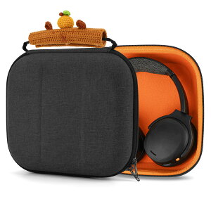 Geekria Shield �w�b�h�z���P�[�X �W�F�C�r�[�G�� JBL Tour ONE M3�A�X�J���L�����f�B Skullcandy Crusher ANC 2�AHesh ANC�ȂǑΉ� �����p�n�[�h�V�F���g���x���L�����[�o�b�O �P�[�u�����[�t�� (�_�[�N�O��