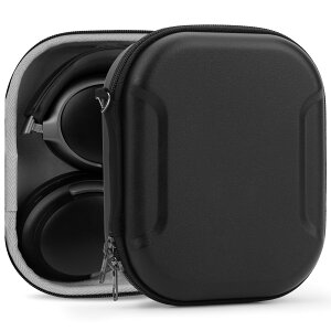 Geekria PRO ���ȃw�b�h�z���P�[�X �{�[�Y Bose QC Ultra II/SE/45�AQC 35 II �Q�[�~���O�w�b�h�Z�b�g�AQC 25 �Ή� �n�[�h�V�F�� �ϋv�� ���w�ی� ���s�p�L�����[�o�b�O (�u���b�N)