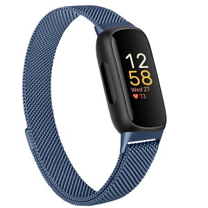 �����o���h�Ή�Fitbit Inspire 3�g���C�_������ �ԏ�x���g �����\���� ���X�g�o���h (�l�C�r�[�u���[)