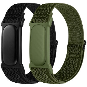 [Huamanlou] �����o���h Google Fitbit Air �Ή� �L�k�� �i�C�����f�� �ʋC�� ������ �y�� ���߉\�Ȍ����p���X�g�o �ϋv���ɗD�� �j�����p