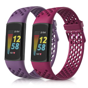 [HeeNia] �o���h Fitbit Charge 6 / Fitbit Charge 5 �Ή� �V���R�� �X�g���b�v ���[�v �X�|�[�c�o���h ���v�x���g �h���� �y�� �K�[�~�� Fitbit Charge 6 / Fitbit Charge 5 (���b�h+�p�[�v��)