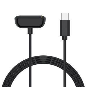 for Fitbit Charge6/5 Fitbit Luxe�[�d�� USB C �P�[�u�� �X�}�[�g�E�H�b�`�A�N�Z�T�� �}���[�d (100cm)