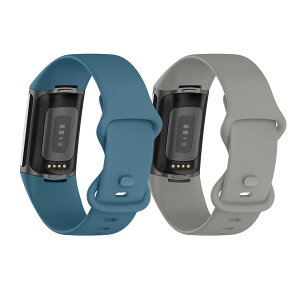 [ToVioc] �o���h Fitbit Charge 6/Charge 5 �Ή� �V���R���o���h �ւ��x���g(L�T�C�Y �u���[�O���[+���C�g�O���[)