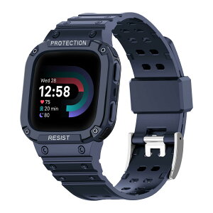 [MOQIAN] �R���p�`�u�� Fitbit versa 3/versa 4/Fitbit Sense/Sense2 �E�H�b�`�o���h �P�[�X�t�� �\�t�gTPU�X�|�[�c�o���h ���߉\ �����x���g ���f�B�[�X �����Y (7#)