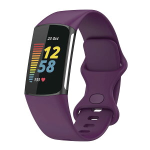 monoii Charge5 ���� �o���h �x���g Fitbit�݊��i TPU �f�� c808�iL,�p�[�v���j