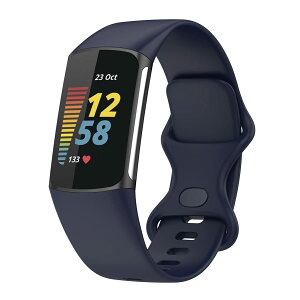 monoii Charge5 ���� �o���h �x���g Fitbit�݊��i TPU �f�� c808�iL,�l�C�r�[�j