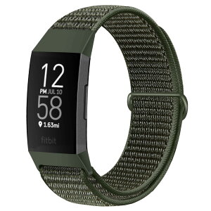 �R���p�`�u�� Fitbit Charge 4 / Fitbit Charge 3 / Charge 3 SE �o���h�A�i�C�����X�|�[�c�o���h�u���X���b�g�ʋC�����߉\�Ȍy�ʌ����X�g���b�v���X�g�o���h�A�N�Z�T�� (�A�[�~�[�O���[��)
