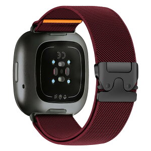 Fitbit �o���h for Versa 4/Versa 3 /Sense1 �Ή� �L�k���i�C���������x���g�b�p���V���[�g�o�b�N���E�ʋC�݌v �����\ �j�����p�X�|�[�c�r���v�o���h