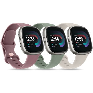 YGTBSR for Fitbit Versa 4 / Versa 3 / Sense 2 / Sense �o���h �_�炩�� �V���R���o���h �X�|�[�c�����p�x���g ���߉\ �j�����p