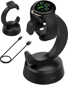 [Miimall] Google Pixel Watch 3/2 �pC�^�[�d�X�^���h 1m�[�d�P�[�u���t�� �s�N�Z���E�H�b�`3 (41MM/45MM) /�E�H�b�`2 Fitbit Versa 4/3 Sence 2/1 ace LTE �Ή� �����A�_�v�^�[ ���C�z�� �[�d�� �}���[�d�i�u���b�N