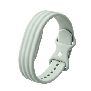 KONXISA �����o���h Google Fitbit Air �Ή� �o���h �ʋC���̏_�炩���V���R���x���g �������� �y�� ���K �ϋv�� �h�����h�� �j�����p �X�^�C���b�V���r���v�x���g�i�O���[�j