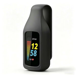 lepmok �N���b�v�z���_�[�A�N�Z�T���[ Fitbit Charge 6/5�p (�u���b�N)