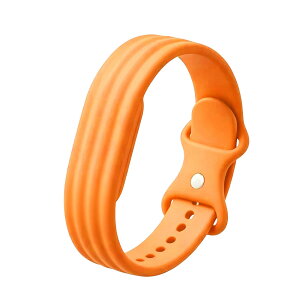 KONXISA �����o���h Google Fitbit Air �Ή� �o���h �ʋC���̏_�炩���V���R���x���g �������� �y�� ���K �ϋv�� �h�����h�� �j�����p �X�^�C���b�V���r���v�x���g�i�I�����W�j