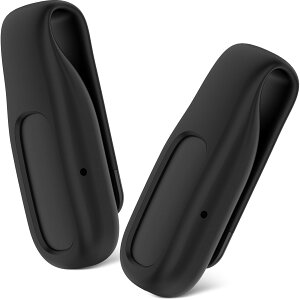 2���� Google Fitbit Air �p�V���R���N���b�v ���������X�v�����O �N���b�v�����[�P�[�X ���萫 �h�� 360�x�S���ʕی� �X�|�[�c�p �����^�тɕ֗� Fitbit Air �A�N�Z�T���[ �N���b�v�z���_�[�i��+