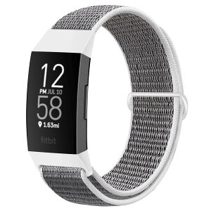 �R���p�`�u�� Fitbit Charge 4 / Fitbit Charge 3 / Charge 3 SE �o���h�A�i�C�����X�|�[�c�o���h�u���X���b�g�ʋC�����߉\�Ȍy�ʌ����X�g���b�v���X�g�o���h�A�N�Z�T�� (�L�k)