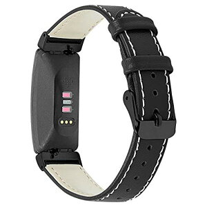 Fitbit Inspire2/Inspire/Inspire HR/Ace2 �����o���h PU���U�[ �{�v�� ���U�[�x���g Fitbit Inspire 2 / Fitbit Inspire HR �������X�g�o���h(�u���b�N)