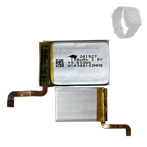 HIGHAKKU �݊��p�� �o�b�e���[ �K�p����� For Fitbit Versa 2, FB507 �����p�� �o�b�e���[ �݊��p�� �o�b�e���[ �d�r�p�b�N