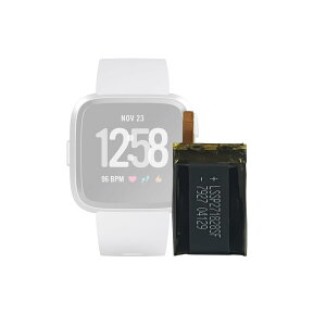 HIGHAKKU �݊� LSSP271828SF �݊��p�� �o�b�e���[ �K�p����� For Fitbit Versa FB504, FB505 �X�}�[�g�E�H�b�` �݊� �o�b�e���[