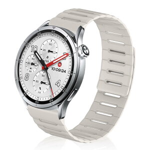 [YealRed] 22mm �V���R���o���h For Xiaomi Watch S5/S4/S4 Sport ���C�o�b�N�� (�X�^�[���C�g)