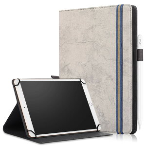 9�`11�C���`�^�u���b�g�ʗp�P�[�X�J�o�[ �X�^���h�@�\ �y���z���_�[�t�� Lenovo Idea Tab11 / docomo dtab D-51F / NEC LAVIE Tab T11N / Fire HD10 2023 / New iPad 11 2025 / Galaxy Tab S9/10�Ȃǔėp�P�[�X �e���o���h ��