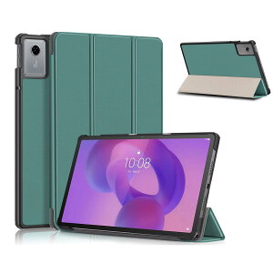 For Lenovo Idea Tab Plus/TB365FC(2025����) �p �P�[�X �J�o�[ �ی�P�[�X �yNOUKAJU�z 12.1�C���` �^�u���b�g���[�J�o�[ �I�[�g�X���[�v�@�\ �y�� ���^ �ϏՌ� �����h�~ �X�^���h�@�\ �p�x���� (�O���[