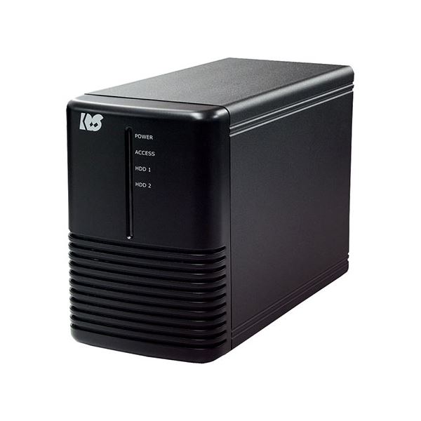 ラトックシステム USB3.1 Gen2 RAIDケース (HDD2台用・10Gbps対応) RS-EC32-U31RZ
