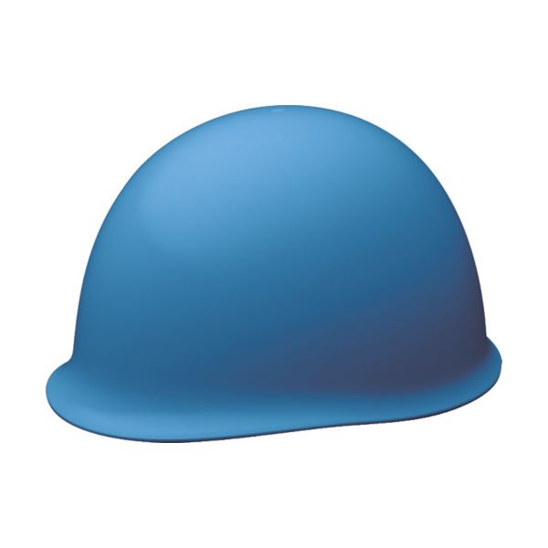 (まとめ）ミドリ安全 PE製ヘルメット（MPタイプ） SC-MPERA-BL ブルー 1個