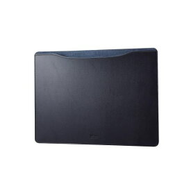 エレコム MacBook用レザースリーブケース 16” BM-IBSVM2216NV ネイビー